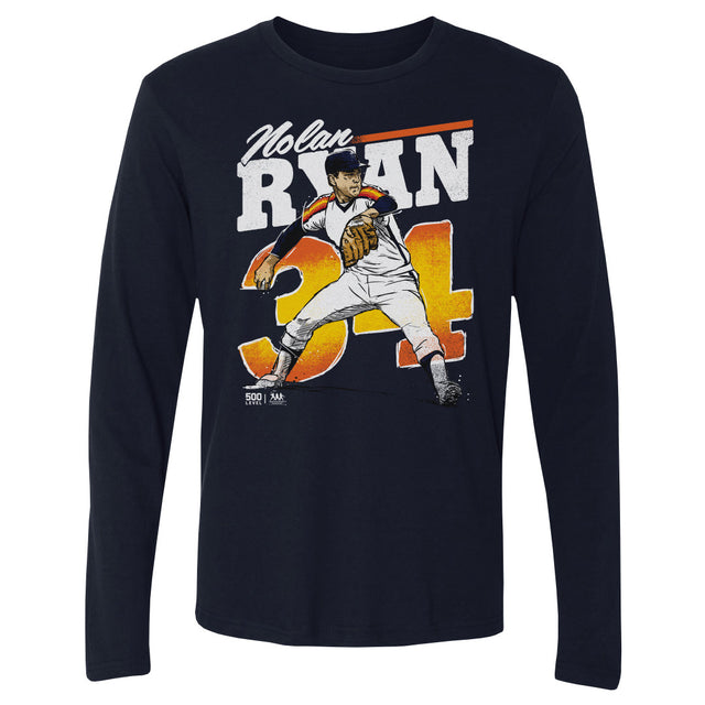 Nolan Ryan Men's Long Sleeve T-Shirt | 500 LEVEL