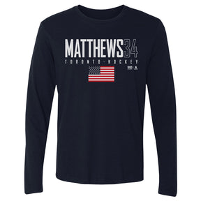 Auston Matthews Men's Long Sleeve T-Shirt | 500 LEVEL