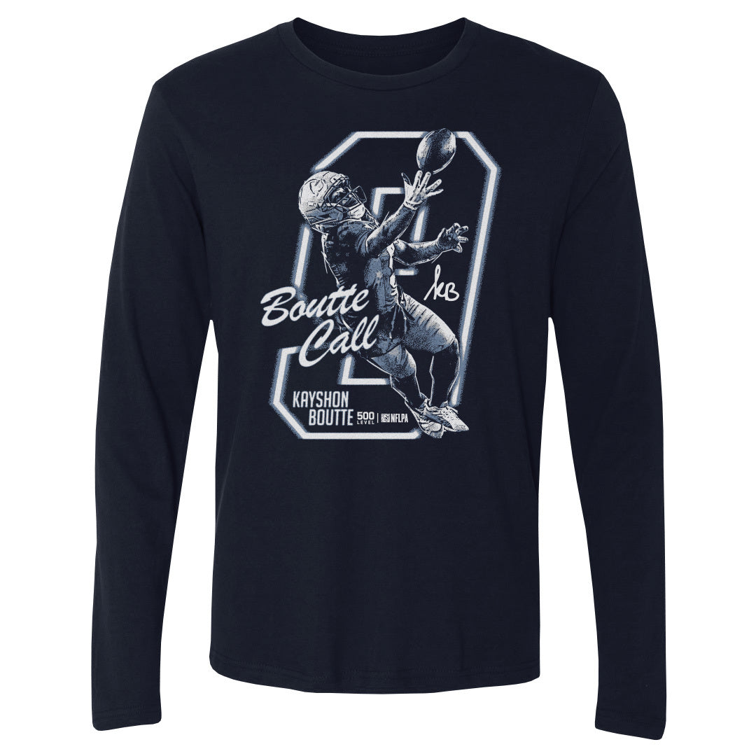 Kayshon Boutte Men's Long Sleeve T-Shirt | 500 LEVEL