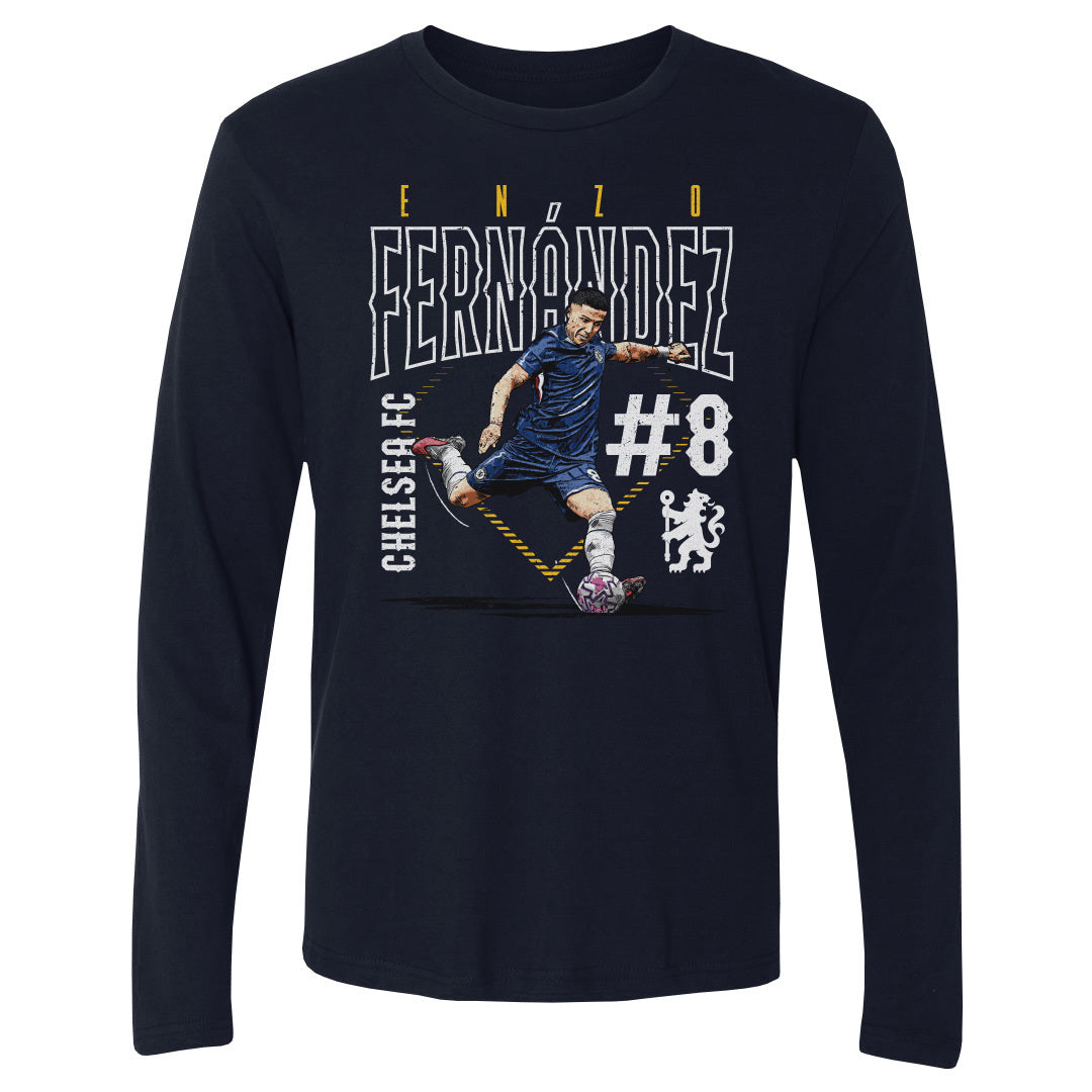 Enzo Fernandez Men's Long Sleeve T-Shirt | 500 LEVEL
