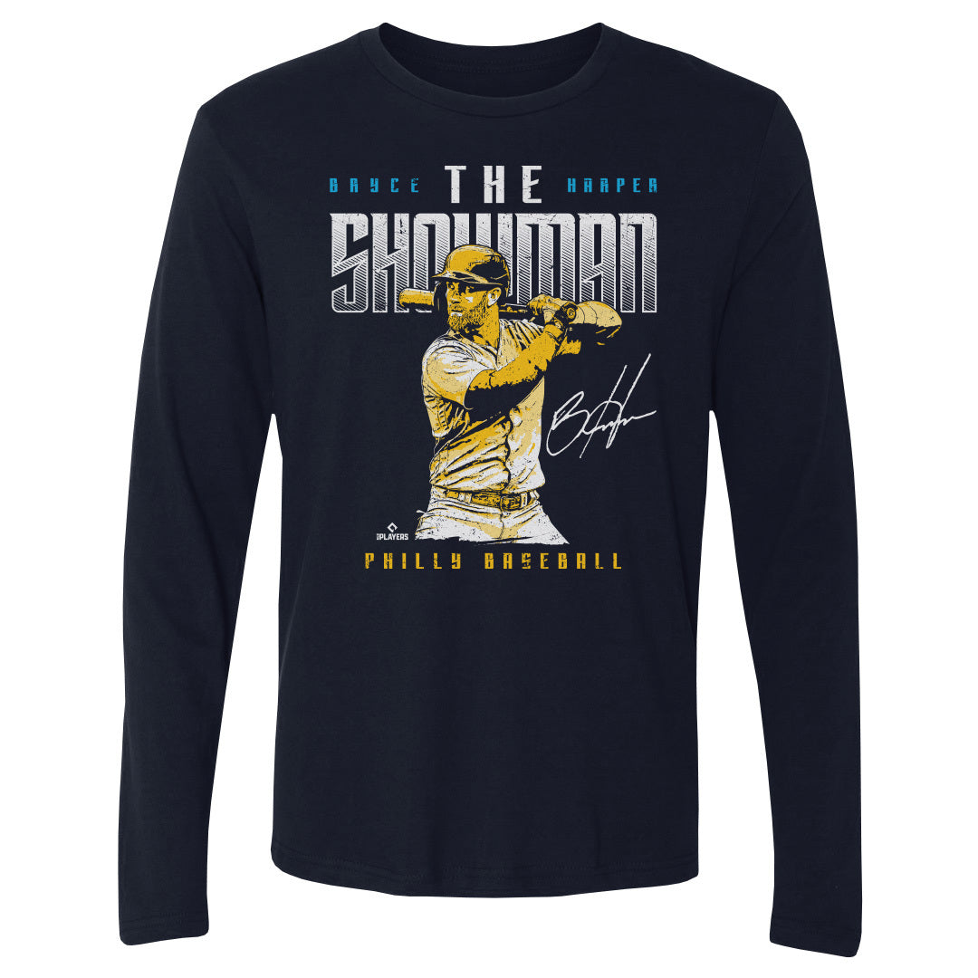 Bryce Harper Men's Long Sleeve T-Shirt | 500 LEVEL