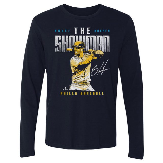 Bryce Harper Men's Long Sleeve T-Shirt | 500 LEVEL