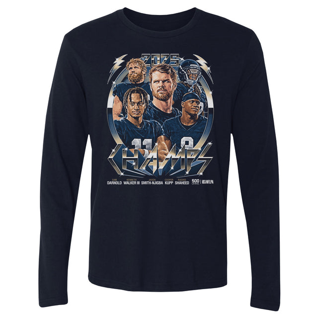Seattle Football Men's Long Sleeve T-Shirt | 500 LEVEL