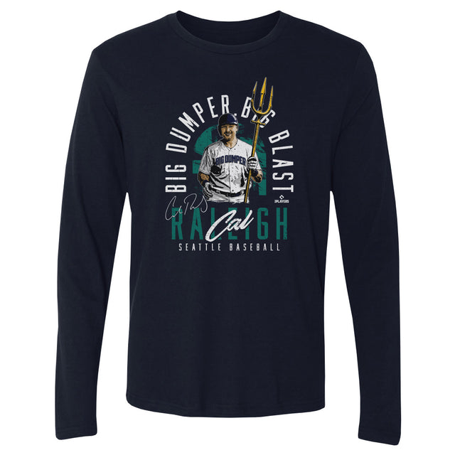 Cal Raleigh Men's Long Sleeve T-Shirt | 500 LEVEL