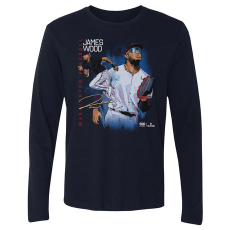 James Wood Men's Long Sleeve T-Shirt | 500 LEVEL
