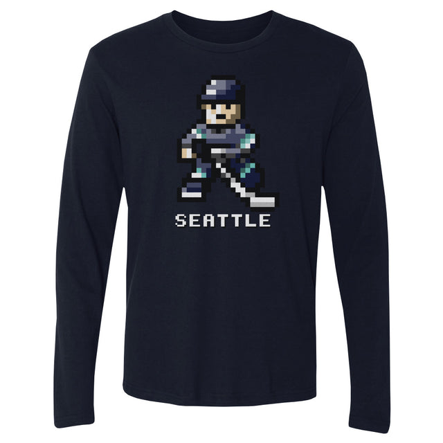 Seattle Hockey Men's Long Sleeve T-Shirt | 500 LEVEL