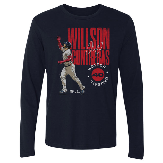 Willson Contreras Men's Long Sleeve T-Shirt | 500 LEVEL