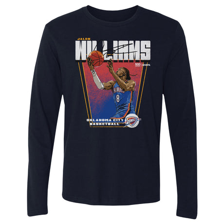 Jalen Williams Men's Long Sleeve T-Shirt | 500 LEVEL