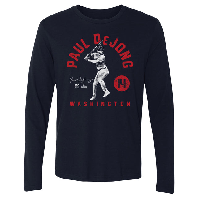 Paul DeJong Men's Long Sleeve T-Shirt | 500 LEVEL