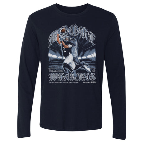 D.J. Moore Men's Long Sleeve T-Shirt | 500 LEVEL
