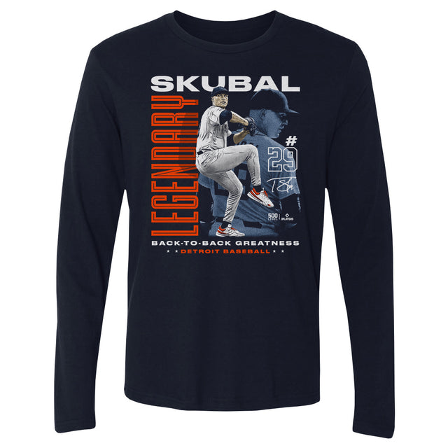 Tarik Skubal Men's Long Sleeve T-Shirt | 500 LEVEL