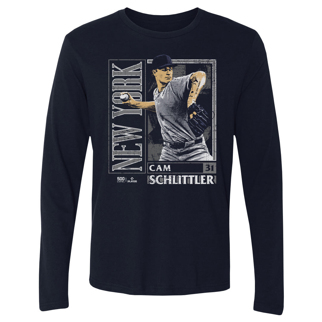 Cam Schlittler Men's Long Sleeve T-Shirt | 500 LEVEL