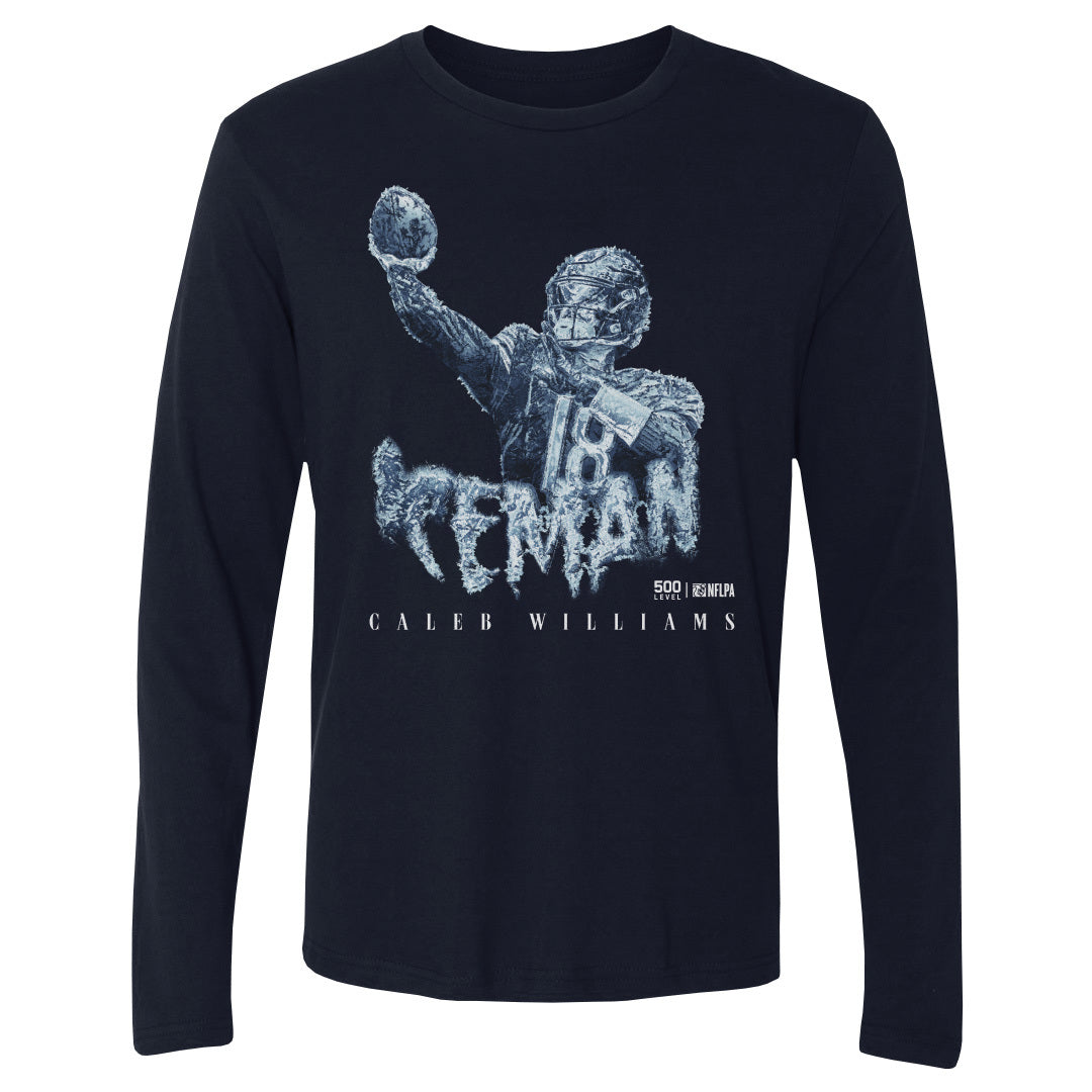 Caleb Williams Men's Long Sleeve T-Shirt | 500 LEVEL