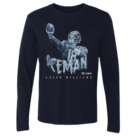 Caleb Williams Men's Long Sleeve T-Shirt | 500 LEVEL