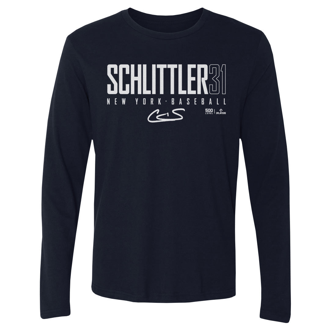 Cam Schlittler Men's Long Sleeve T-Shirt | 500 LEVEL