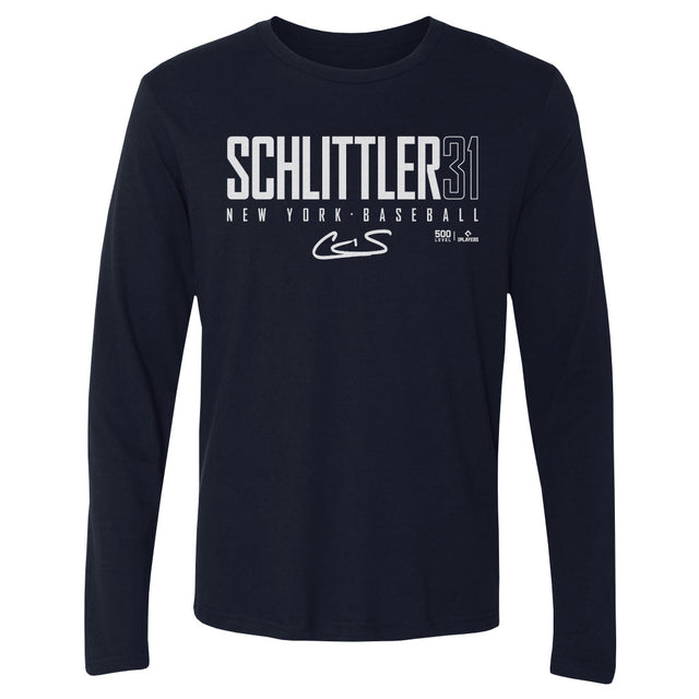 Cam Schlittler Men's Long Sleeve T-Shirt | 500 LEVEL