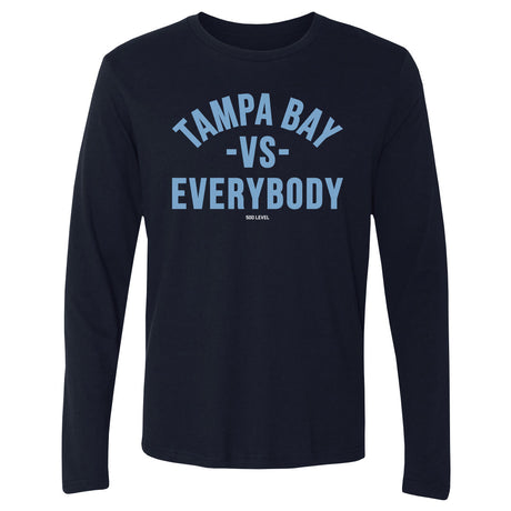 Tampa Bay Baseball Men's Long Sleeve T-Shirt | 500 LEVEL