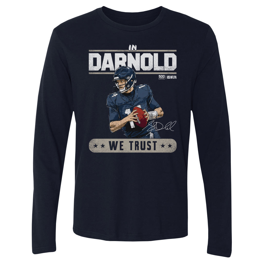 Sam Darnold Men's Long Sleeve T-Shirt | 500 LEVEL