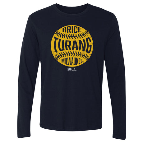 Brice Turang Men's Long Sleeve T-Shirt | 500 LEVEL