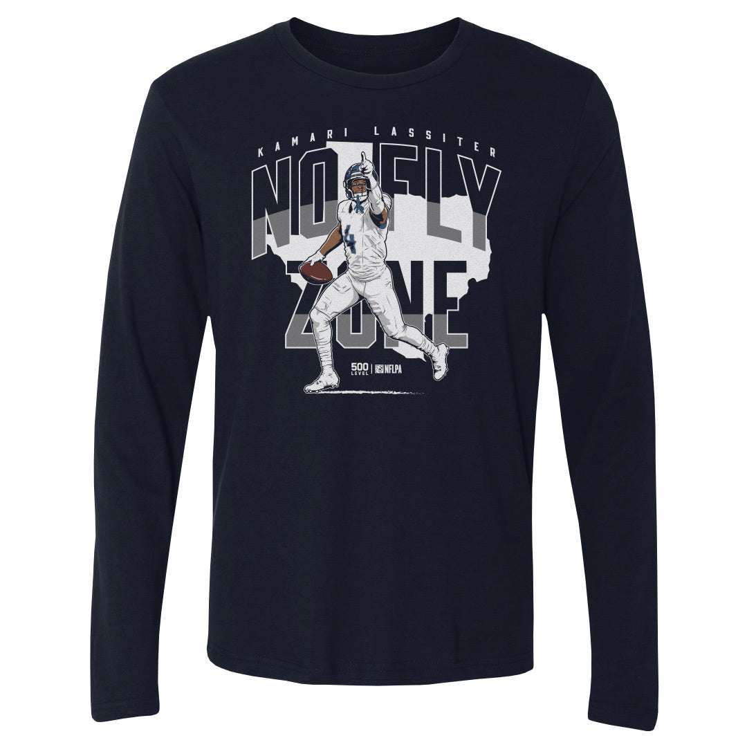 Kamari Lassiter Men's Long Sleeve T-Shirt | 500 LEVEL