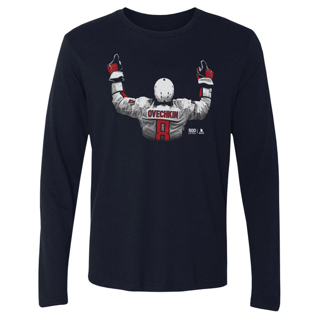 Alex Ovechkin Men's Long Sleeve T-Shirt | 500 LEVEL