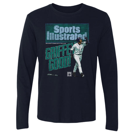 Ken Griffey Jr. Men's Long Sleeve T-Shirt | 500 LEVEL