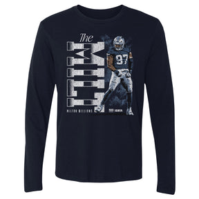 Milton Williams Men's Long Sleeve T-Shirt | 500 LEVEL