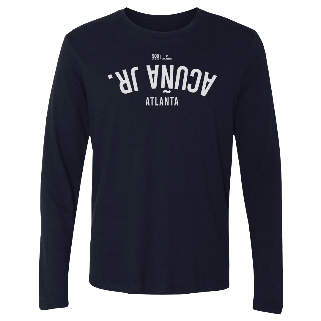 Ronald Acuna Jr. Men's Long Sleeve T-Shirt | 500 LEVEL