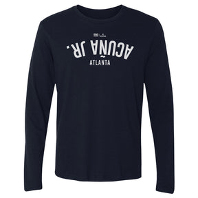 Ronald Acuna Jr. Men's Long Sleeve T-Shirt | 500 LEVEL