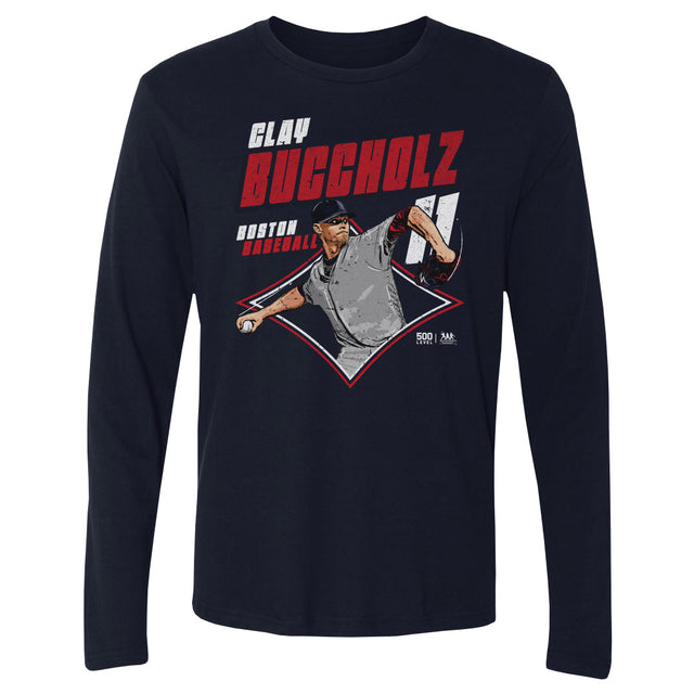 Clay Buccholz Men's Long Sleeve T-Shirt | 500 LEVEL