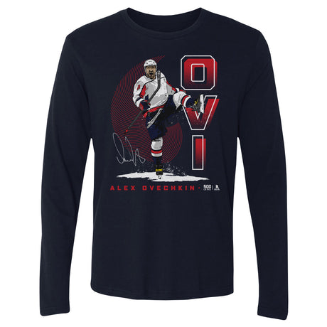 Alex Ovechkin Men's Long Sleeve T-Shirt | 500 LEVEL