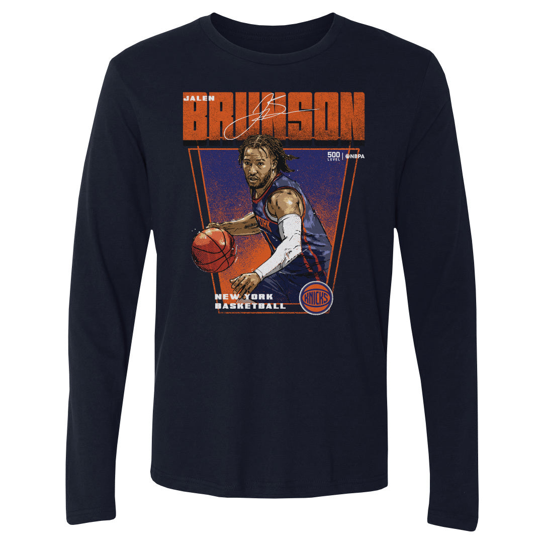 Jalen Brunson Men's Long Sleeve T-Shirt | 500 LEVEL
