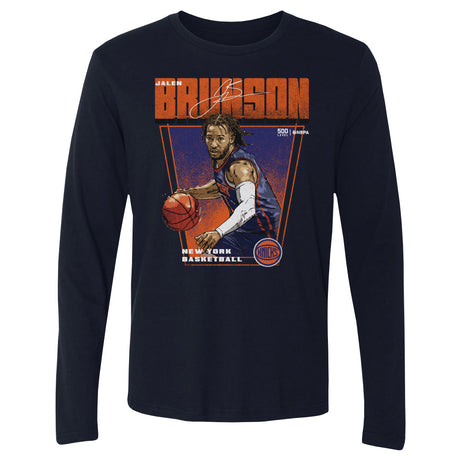 Jalen Brunson Men's Long Sleeve T-Shirt | 500 LEVEL
