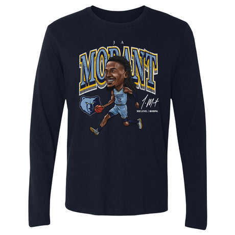 Ja Morant Men's Long Sleeve T-Shirt | 500 LEVEL
