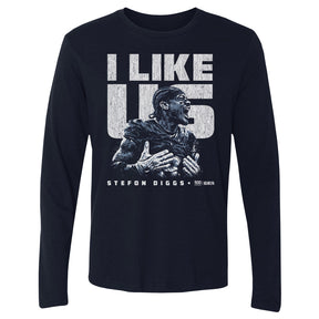 Stefon Diggs Men's Long Sleeve T-Shirt | 500 LEVEL