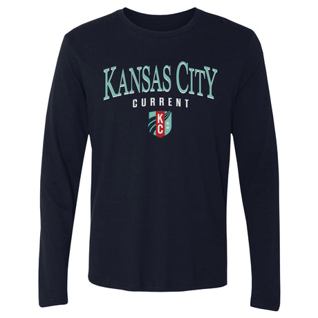 Kansas City Current Men's Long Sleeve T-Shirt | 500 LEVEL