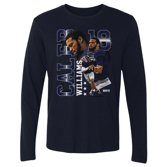 Caleb Williams Men's Long Sleeve T-Shirt | 500 LEVEL
