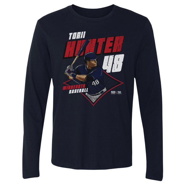 Torii Hunter Men's Long Sleeve T-Shirt | 500 LEVEL