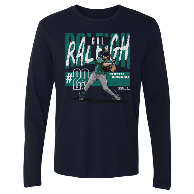 Cal Raleigh Men's Long Sleeve T-Shirt | 500 LEVEL
