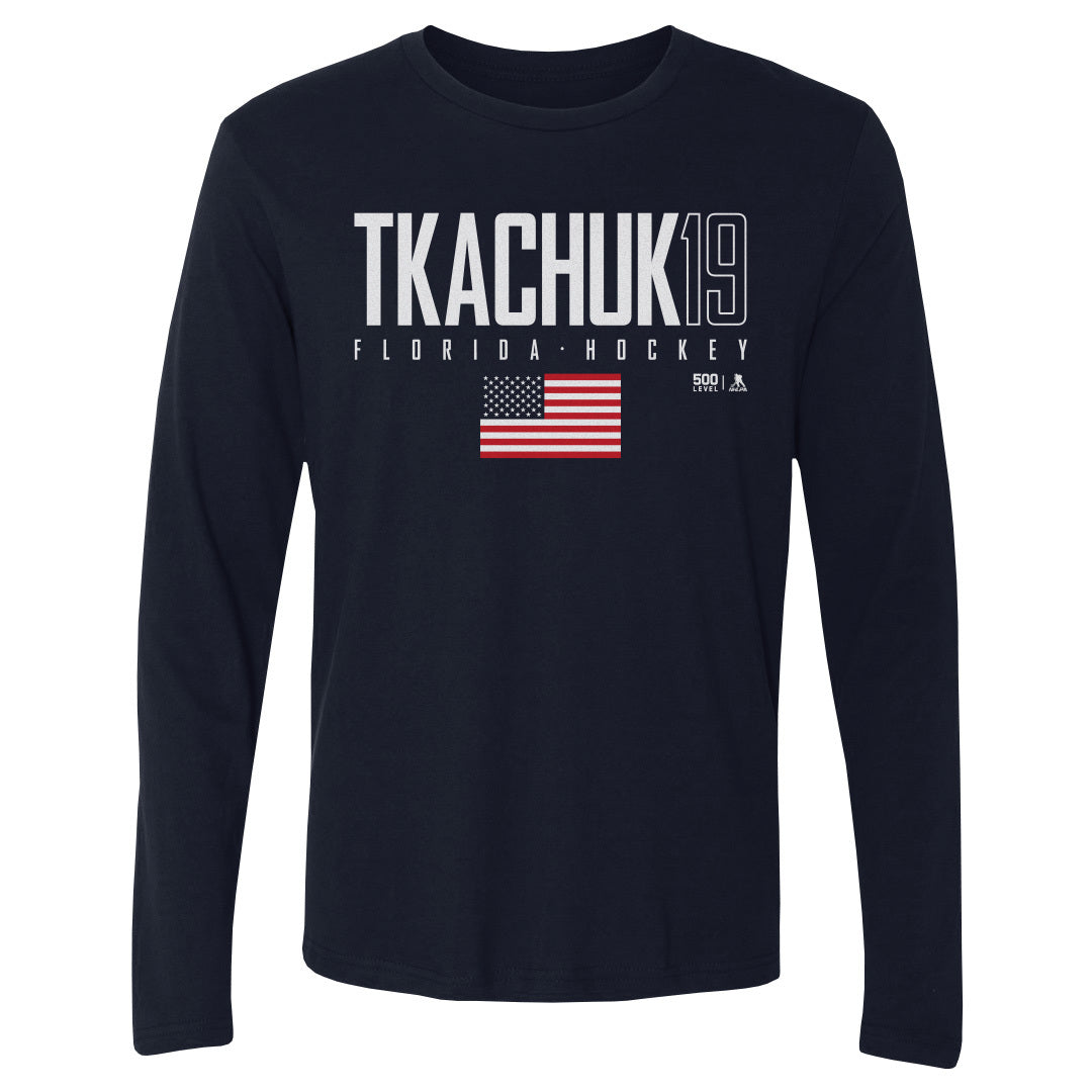 Matthew Tkachuk Men's Long Sleeve T-Shirt | 500 LEVEL
