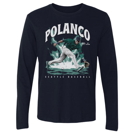 Jorge Polanco Men's Long Sleeve T-Shirt | 500 LEVEL