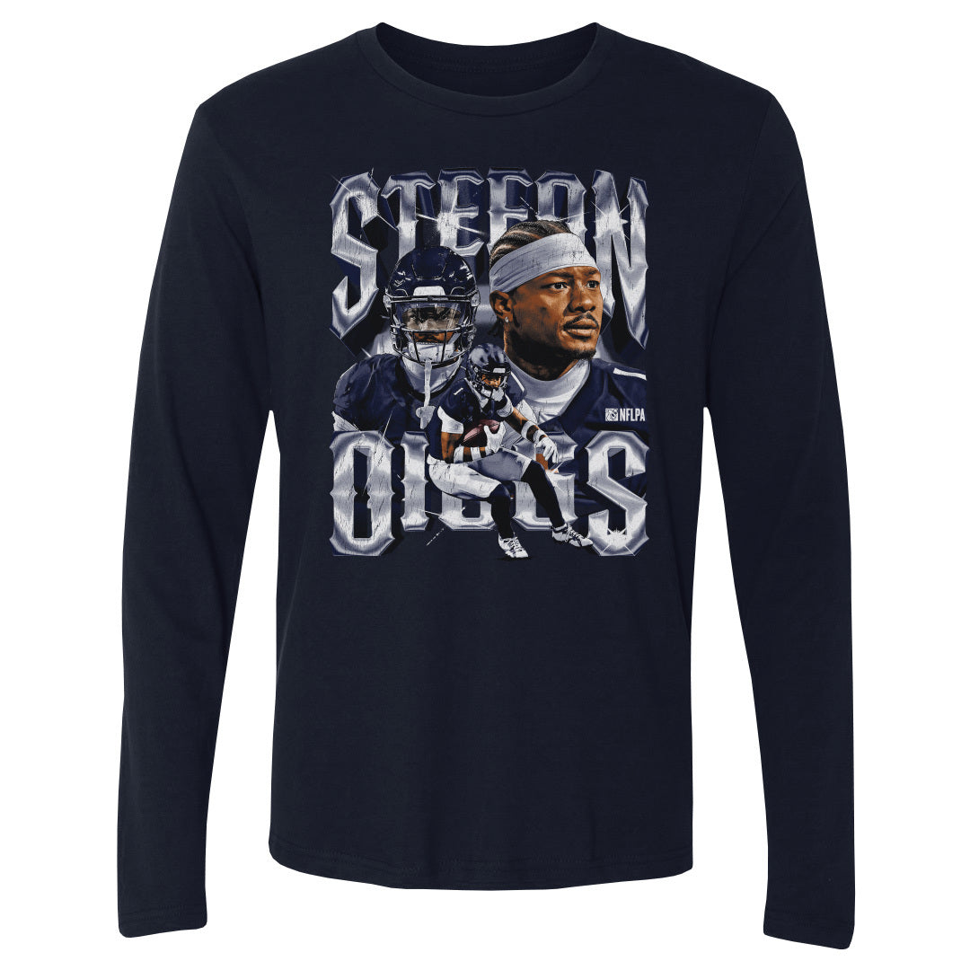 Stefon Diggs Men&#39;s Long Sleeve T-Shirt | 500 LEVEL