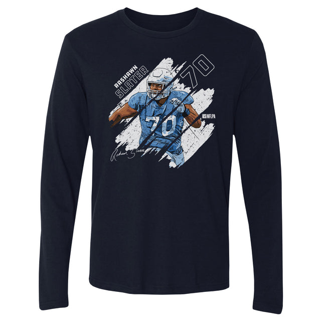 Rashawn Slater Men's Long Sleeve T-Shirt | 500 LEVEL