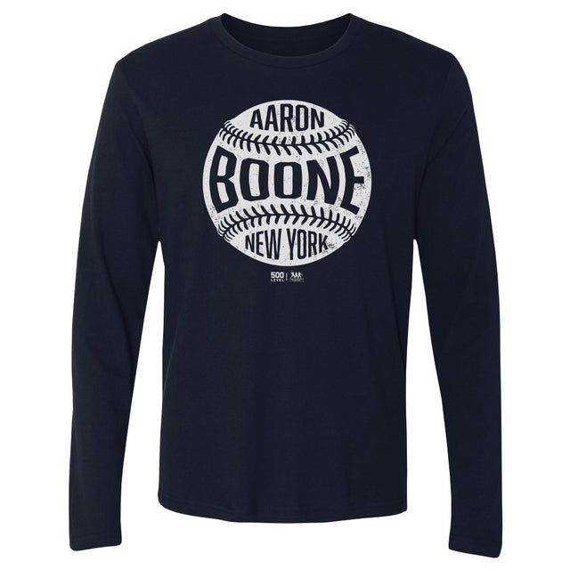 Aaron Boone Men's Long Sleeve T-Shirt | 500 LEVEL