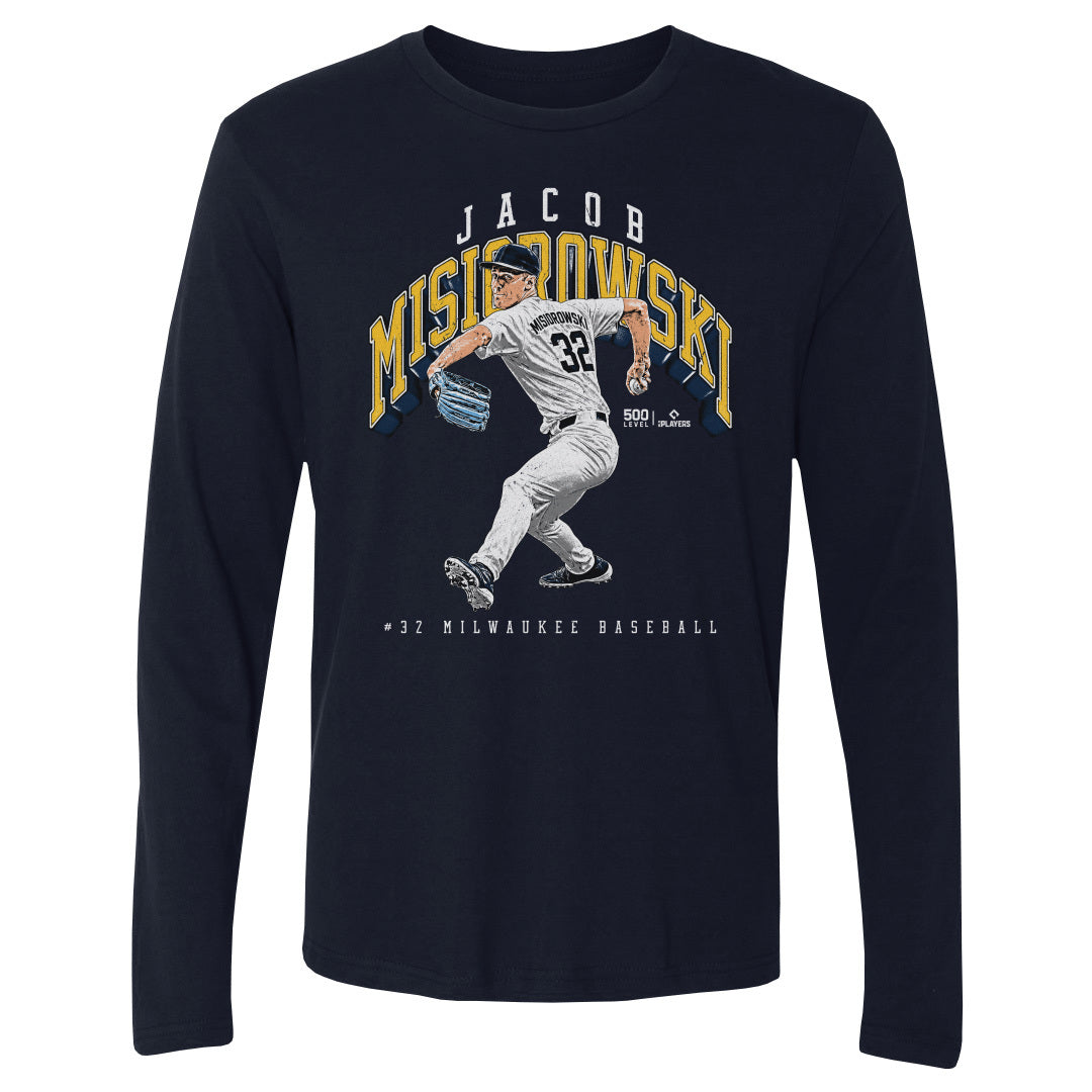 Jacob Misiorowski Men's Long Sleeve T-Shirt | 500 LEVEL