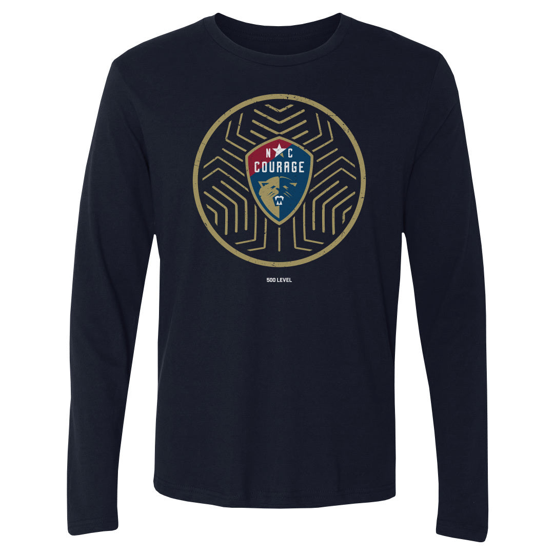 North Carolina Courage Men's Long Sleeve T-Shirt | 500 LEVEL