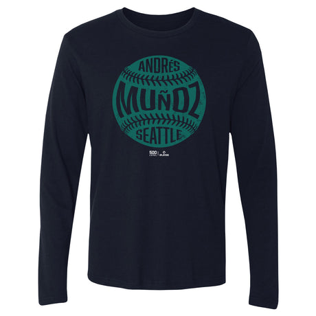 Andres Munoz Men's Long Sleeve T-Shirt | 500 LEVEL