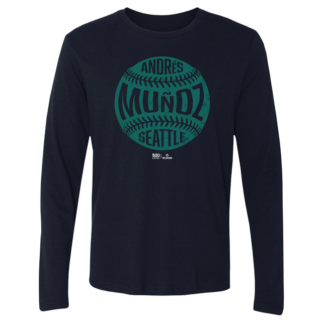 Andres Munoz Men's Long Sleeve T-Shirt | 500 LEVEL