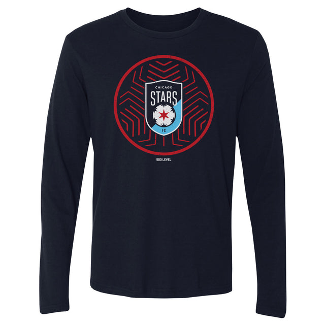 Chicago Stars FC Men's Long Sleeve T-Shirt | 500 LEVEL