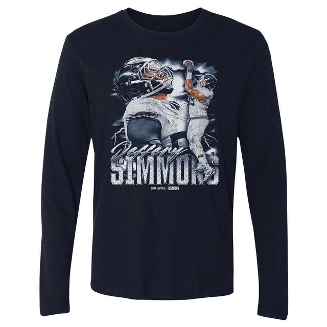 Jeffery Simmons Men's Long Sleeve T-Shirt | 500 LEVEL